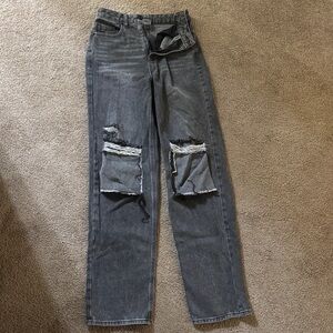 PacSun Charcoal/black jeans
